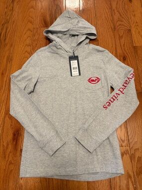 Vineyard Vines Boys’ Hooded Ling-sleeved T-shirt